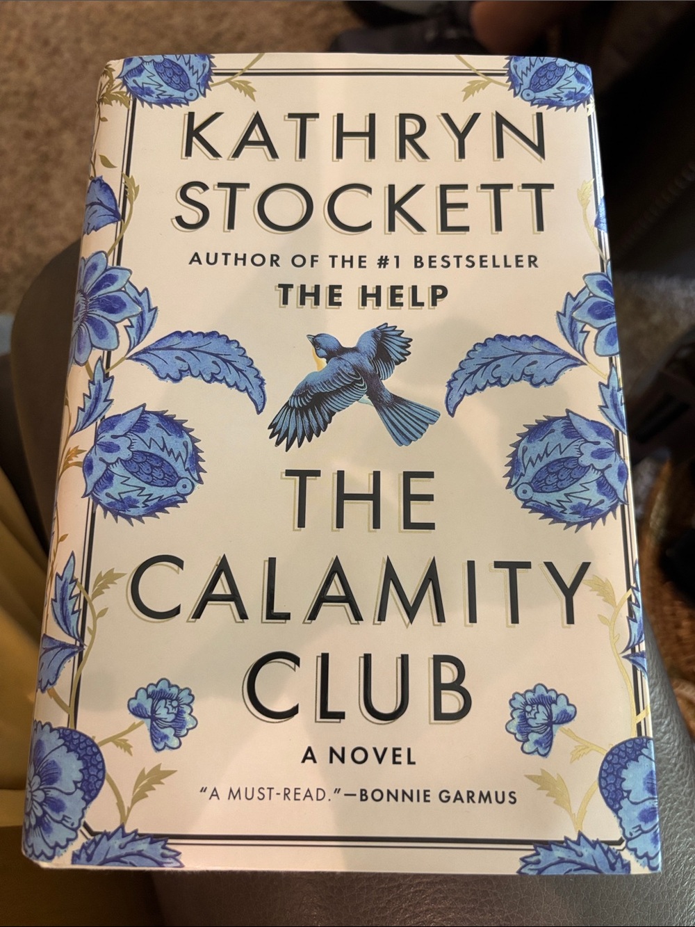 The Calamity Club Hardcover Book - Blue Floral Cover
